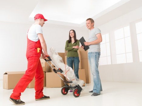 Secure transportation of office furniture and technology