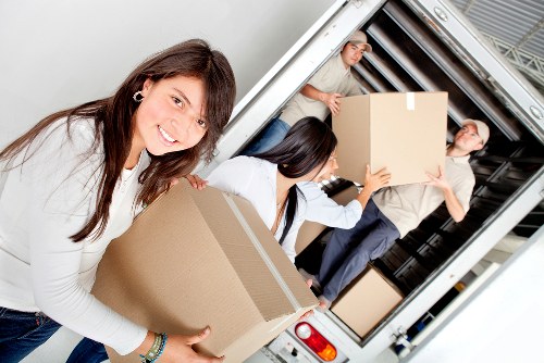 Packing office equipment for relocation